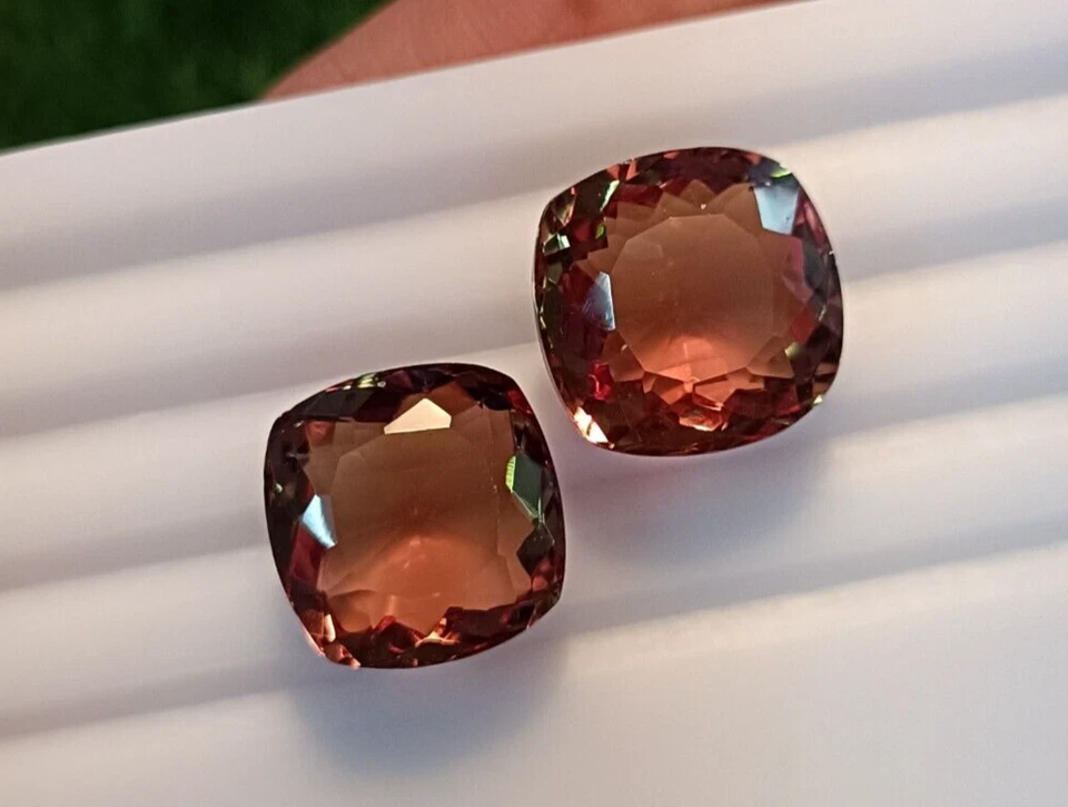 Alexandrite Gemstone Color Loose Cut Change Changing Rare Cushion Shape Colour - Image 2 of 4