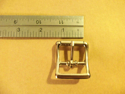 1'' Nickel Plated Middle Bar Roller Buckles (Pack Of 10)