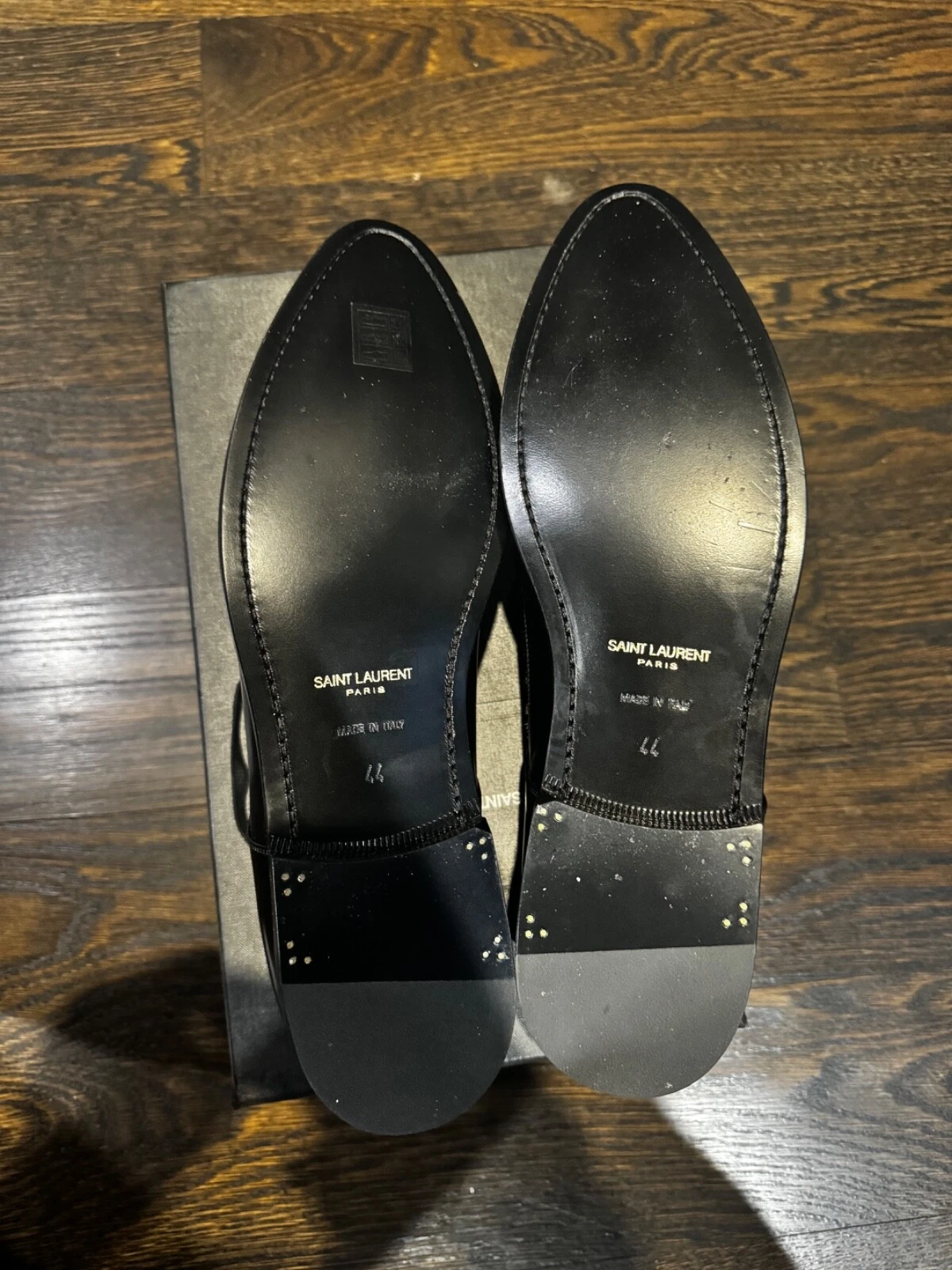 SAINT LAURENT (YSL) Saint Laurent Pony Derby Uomo Taglia 44 NUOVO DI ZECCA!