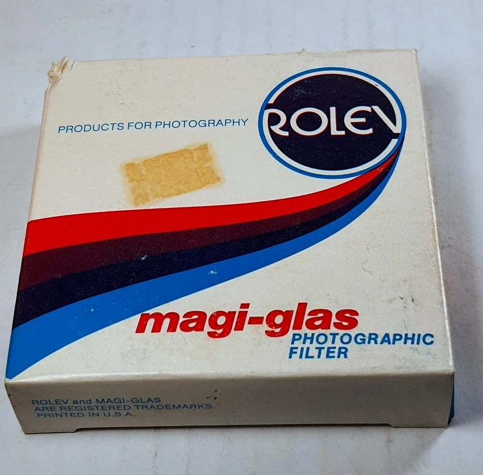 55mm Blue 80B 80-B 80 B German Glass Lens Color Conversion Filter 55 mm NOS Role - Image 4 of 4