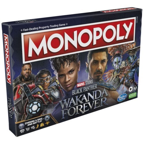 Monopoly Black Panther 2 Wakanda Forever Marvel Studios Board Game - 2022/New