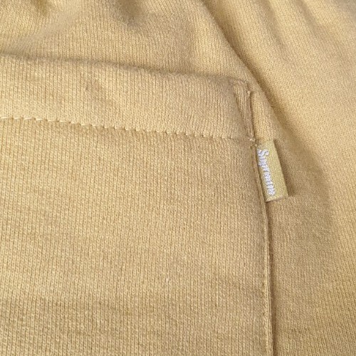 FW18 Supreme Split sweatpant mustard light blue pants L large joggers thumbnail 5