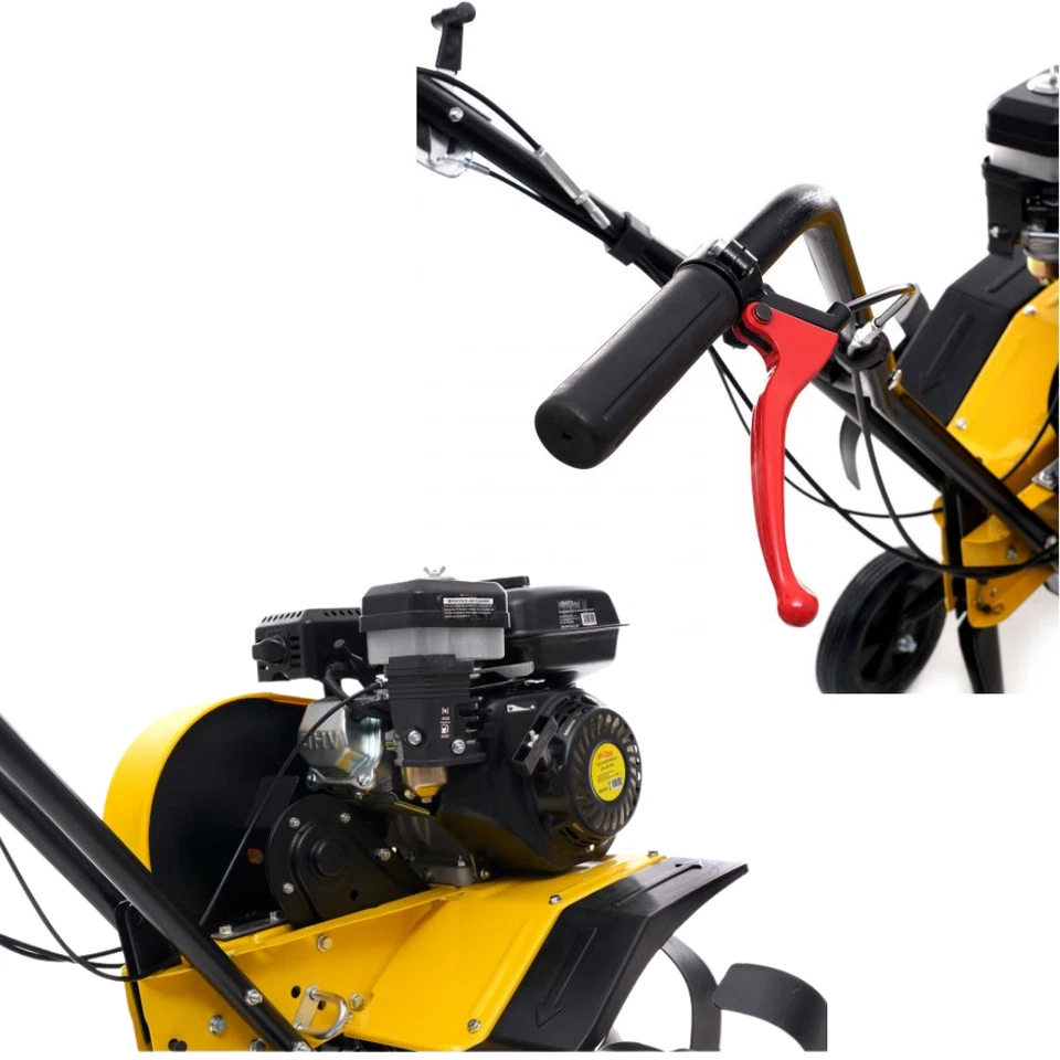 Motorhacke Benzin Gartenfräse Bodenfräse Bodenhacke Kultivator Ackerfräse Fräse - Bild 4 von 4