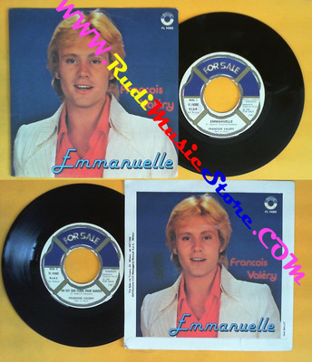 LP 45 7'' FRANCOIS VALERY Emmanuelle On est sur terre pour danser no cd mc dvd