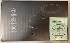 Ultrasonic Cleaner for Dentures Retainer Mouth Guard Aligner Toothbrush Head ...