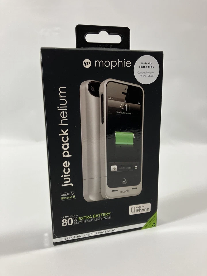 Mophie Juice Pack Helium Air Battery Case Apple iPhone 5 5s SE (1st Gen 2016) - Image 3 of 4