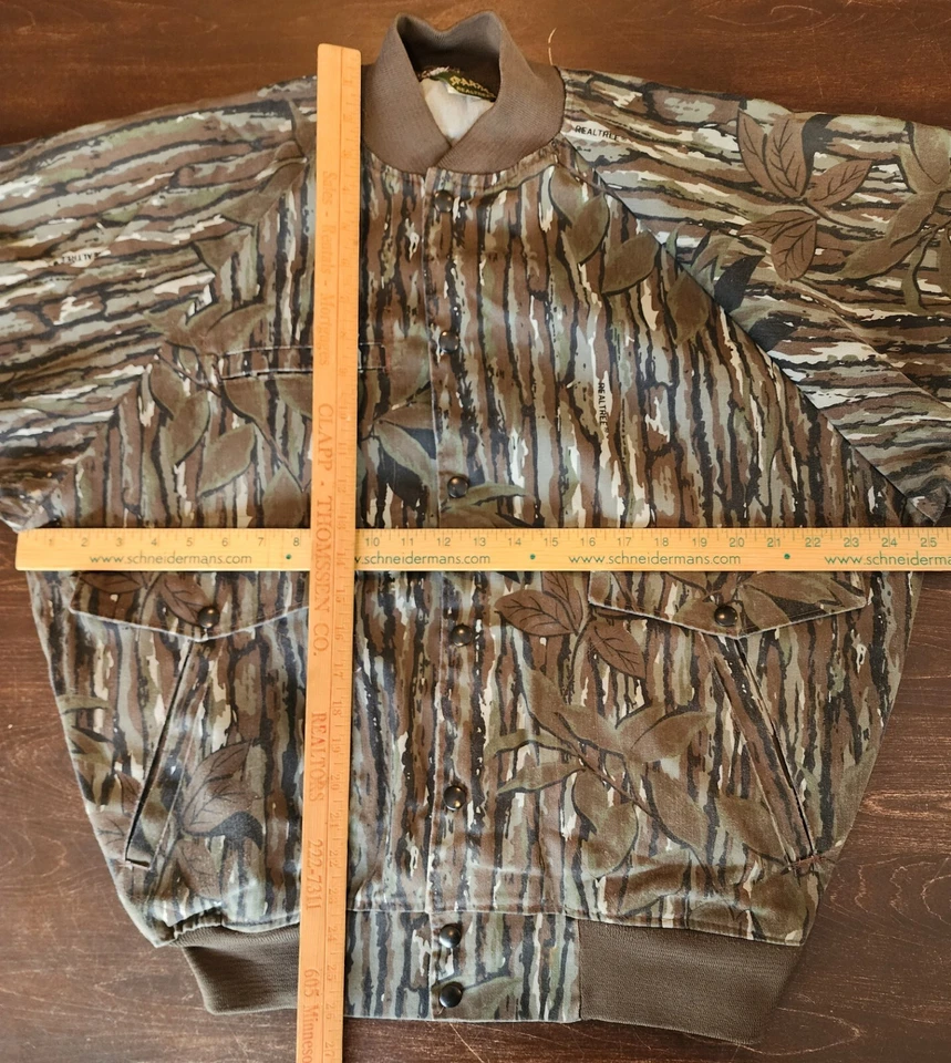 Vintage Spartan Realtree Camouflage Hunting Jacket USA Made Men's Size XL - Image 3 of 4