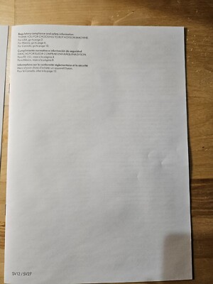 Dyson Cyclone V10 Quick start guide , Safety Instruction
