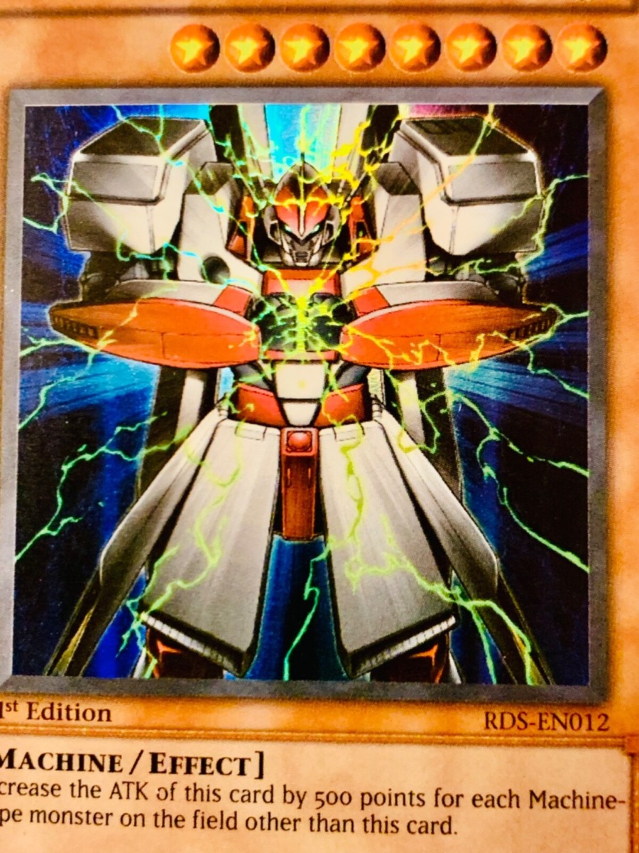 yugioh perfect machine king deck (RDS-EN012) (Heavy Play) 1st Edition- UTR Age Group Yugioh TCG Perfect Machine King