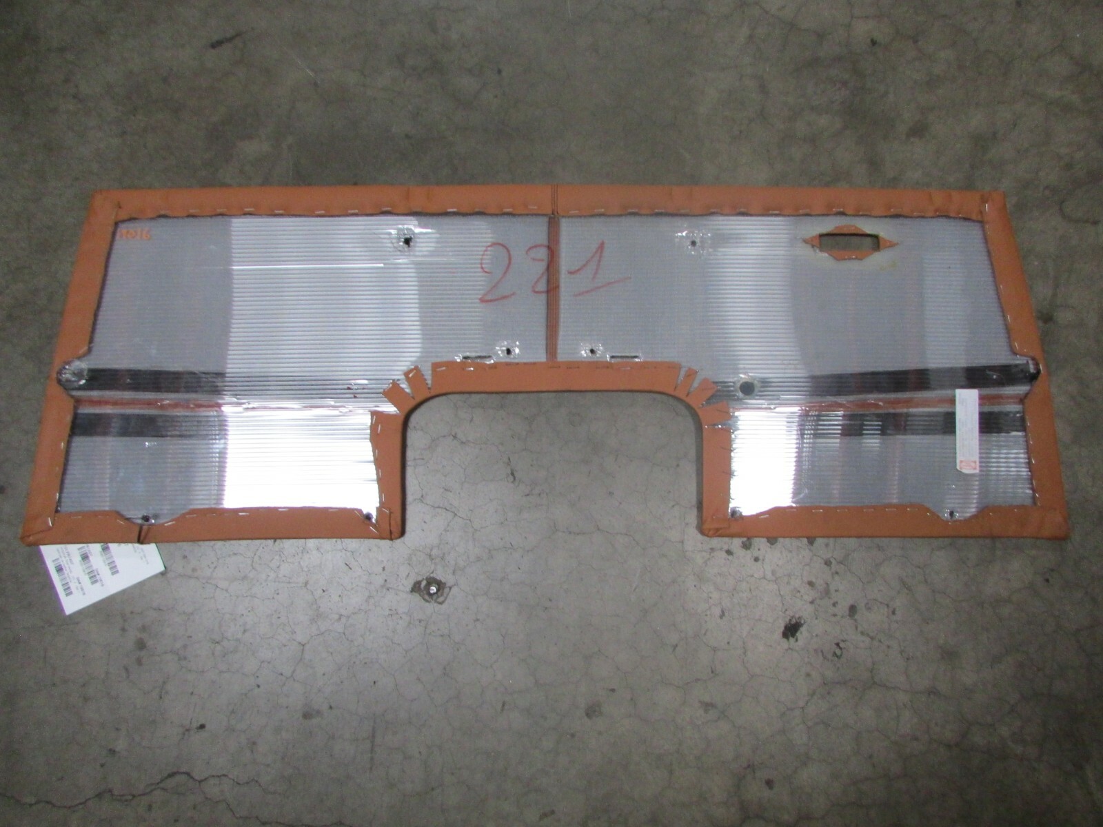 Ferrari 599, Back Wall, Tan Leather, Used, P/N 0699539