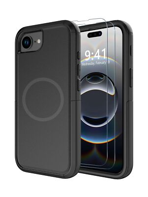 Diverbox for iPhone 16e Case [Compatible with MagSafe] [Shockproof] [Dropproo...