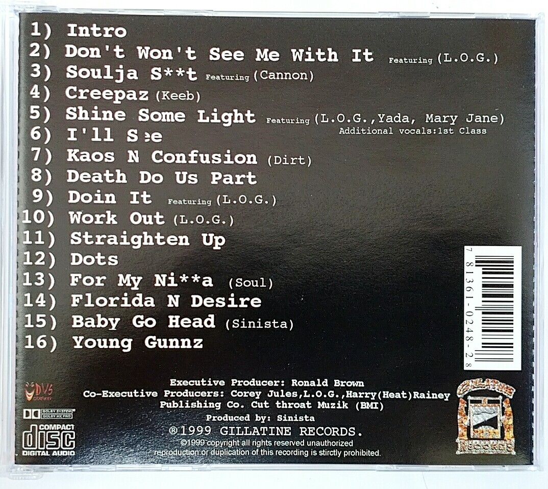 CD) Y-G'z – Doin It , OG Press, Album, Excellent, Rare. | eBay