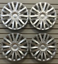 NEW VW 2010-2014 Golf 15" Silver Hubcap Wheelcovers SET of 4
