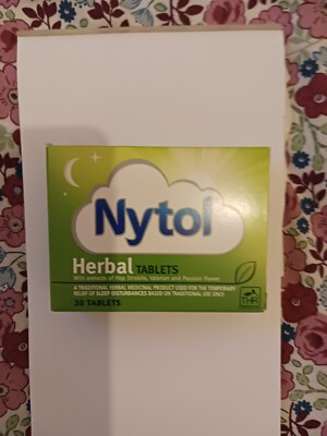 NYTOL PFLANZLICHE -TABLETTEN - SCHLAFERGÄNZUNG - 30 TABLETTEN + BASIEREND AUF TRADITIONELLER ANWENDUNG
