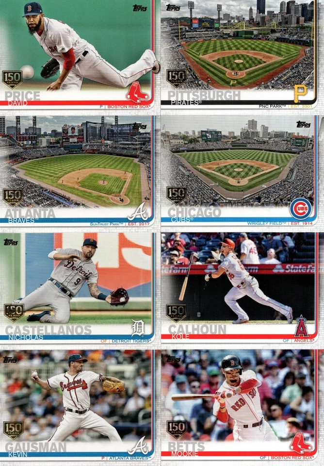 2019 Topps 1, 2 & Update "150TH ANNIVERSARY GOLD STAMP"...You Pick..PWE SHIPPING - Image 3 of 4
