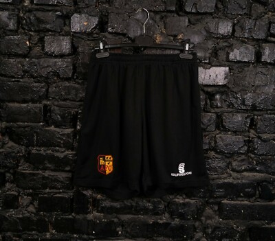 Alvechurch F.C. Football Shorts With Pockets Black Surridge Polyester Mens Sz L