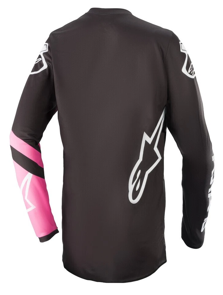 OPR - Alpinestars Stella Fluid Chaser Jersey Black/Pink Fluo Size Small - Image 2 of 2