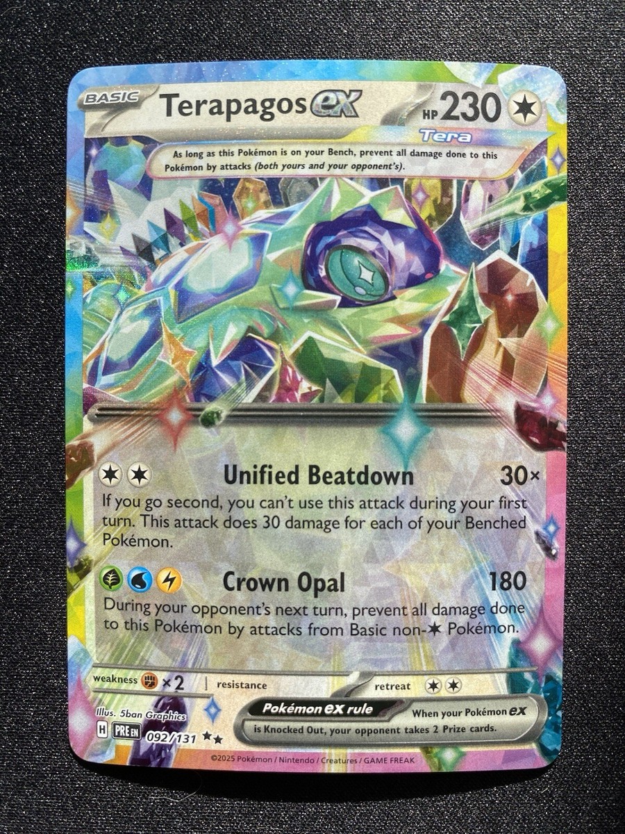 Pokmon TCG Prismatic Evolutions EX Double Rare Cards - Choose Your Card (NM) Pokmon TCG Prismatic Evolutions EX Double Rare Cards - Choose Your Card (NM)
