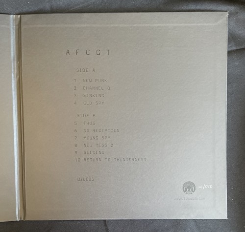 AFCGT UZU005 Vinyl Record LP Album A - Picture 2 of 6