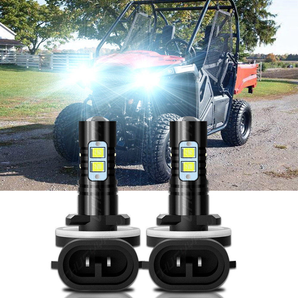 For Honda Pioneer 500 700 2014-2021 LED Bulbs Headlights Lights Super
