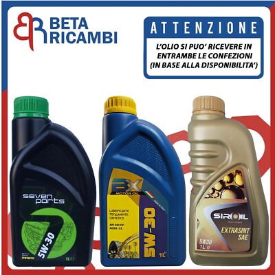 KIT TAGLIANDO PEUGEOT 208 1.2 Gpl 3 Filtri Originali 4 Lt Total Ineo Ecs 5W30 EUR 65,00 - IT - Foto 3