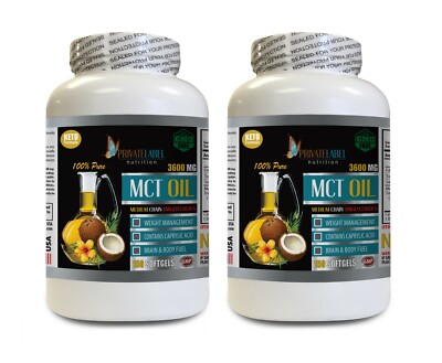 blood sugar balance supplements - 100% MCT OIL - mct oil quest 2BOTTLE