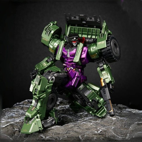 DST02-001 FORKLIFT WARRIOR For Transformable Toy Model Action Figure collection - Picture 3 of 18