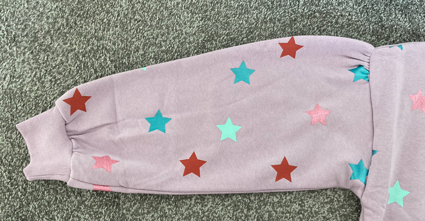Bnwt Girls lilac Star Sweater, age 16 years from Next image 4