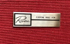 Buick Riviera Dash Plaque 1965
