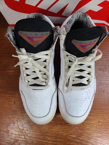Nike Air Flight Lite II Mid Retro Pippen bianche DJ2518-100 da uomo taglia 9,5 - Foto 4 di 11