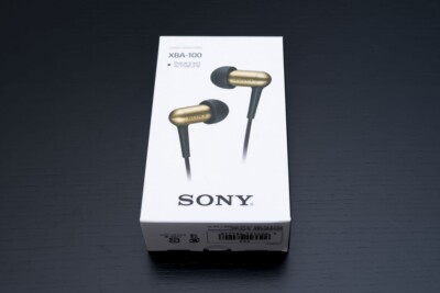 NEW Sony Balanced Armature Brass Housing Headphones XBA-100 105dB