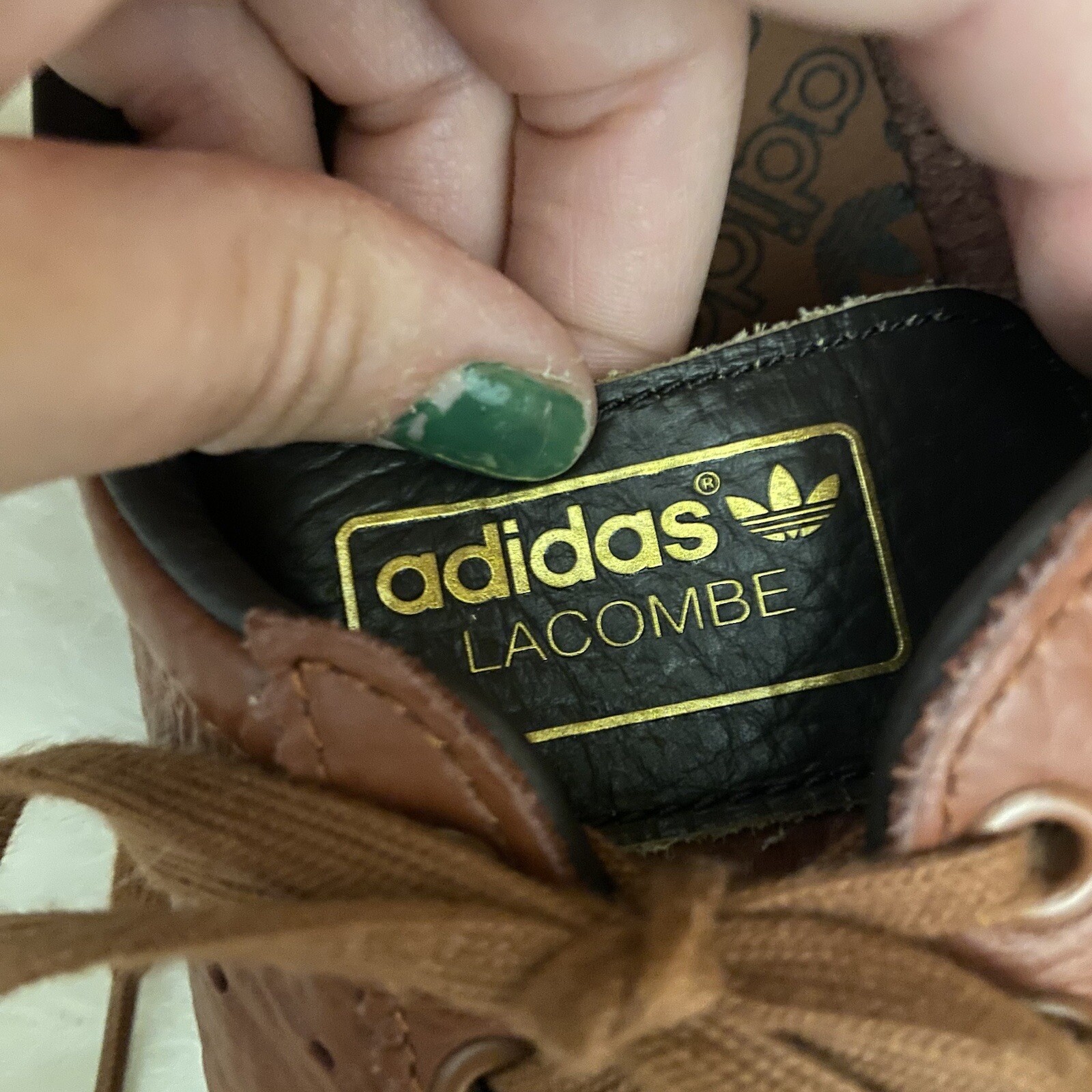 Adidas Originals Lacoste Full Grain Leather Men’s Trainers Shoes In Size 8 thumbnail 6