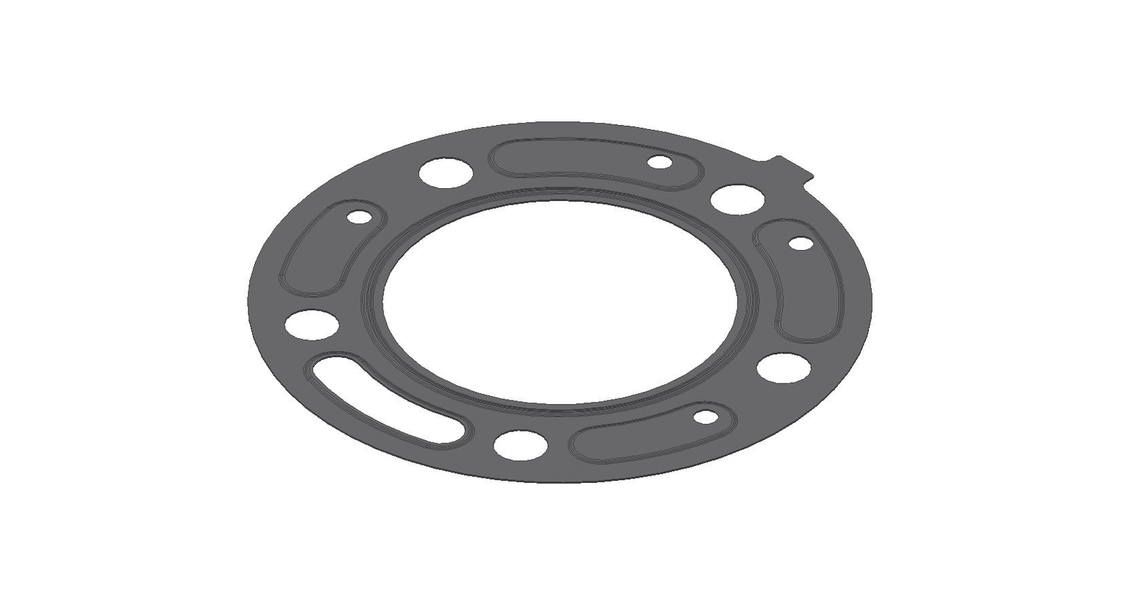 Joint d'étanchéité premium en fibres pour Honda CR 125 1990