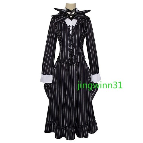 The Nightmare Before Christmas Sally Jack Skellington Costume Suit Adult Unisex - Picture 4 of 15