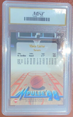 1998 Edge Impulse Vince Carter #45 All-Rookie Team GEM MNT 10 | eBay