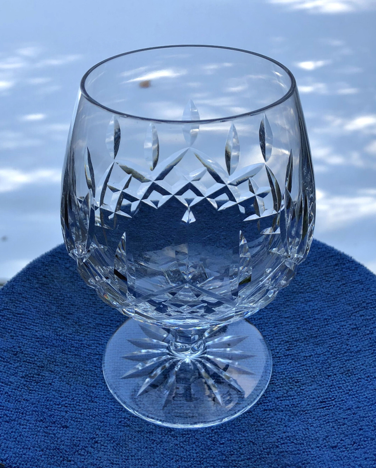Waterford Crystal Colleen Short Stem Large Brandy Glass Snifter 5 1/8