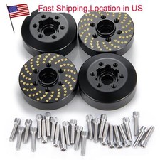 FLYXM Brass Weights 9mm Wheel Hex Hub for 1/10 RC Crawler 1.9" 2.2" Wheels Rim