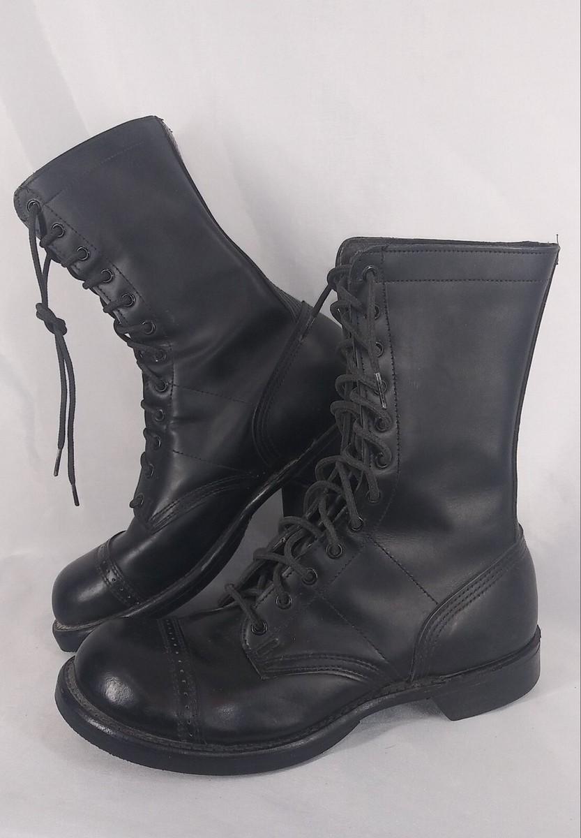 Corcoran 1500 Military Jump Boots Mens Size 8.5 E Wide Black Leather Combat Mens Military Corcoran 1500 Black Jump 10 main image 3