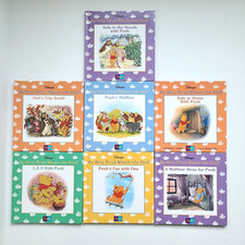 7 Kids Book Lot My Very First Winnie the Pooh Disney Pre-K Kindergarten Picture