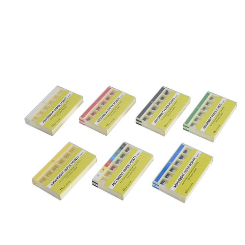 200 Pcs Dental Endo Root Canal Absorbent Paper Points Coded 8 Size To Choose - Picture 4 of 42