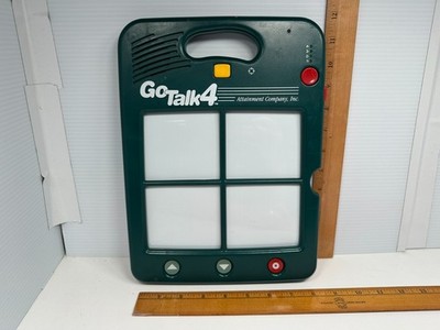 Attainment Company's Go Talk 4 Digital Recorder Playback Device Disability Tool