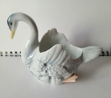 Vintage VISTA ALEGRE Portugal Bird Planter Candy Dish Dish Trinket Jewellery 