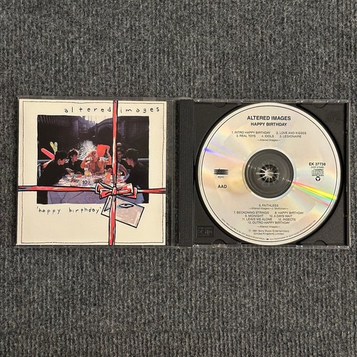 Altered Images Happy Birthday CD 1990 Epic Recs. Reissue Synth-Pop New Wave - Picture 2 of 5