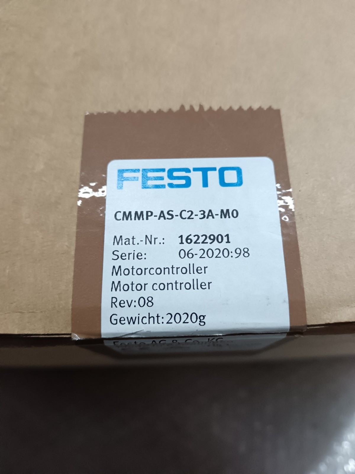 1PCS NEW CMMP-AS-C2-3A-M0 Driver FESTO
