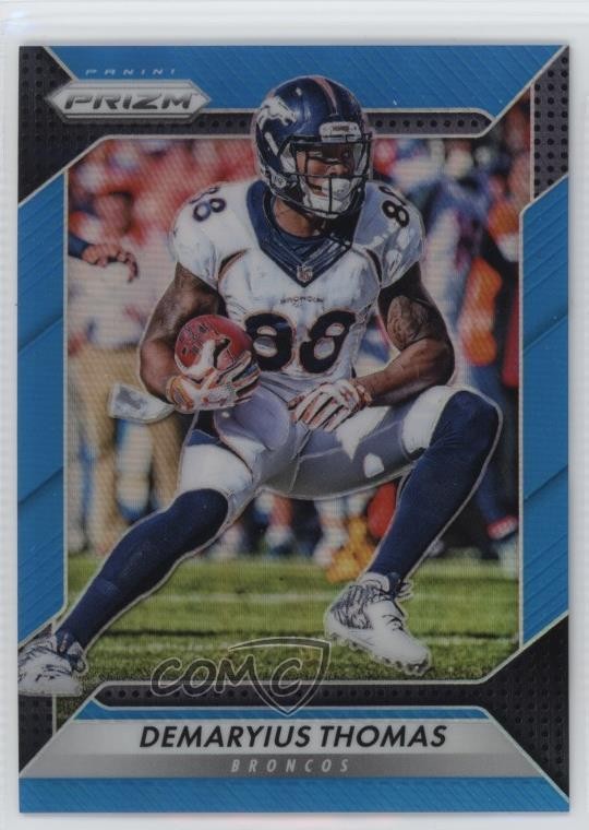 2016 Panini Prizm Light Blue Prizm /199 Demaryius Thomas #134 6h5