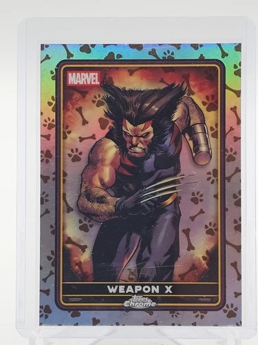 WEAPON X 2025 TOPPS CHROME MARVEL DEADPOOL COMIC ACCURATE DOGPOOL /75 #16 Q6230