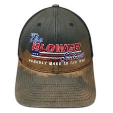 Quake City Caps Trucker Hat Black Osfm The Blower Shop American Flag Snapback