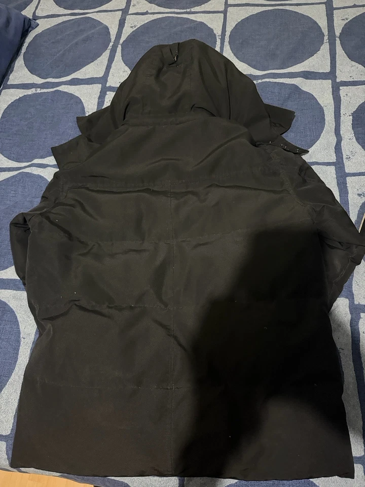 Canada Goose Langford Arctic Program Black Hooded Down Parka Coat Men’s M, photo 2 of 5