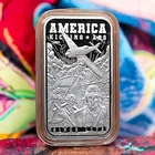 Tormint - America Kicking Ass Since 1776 - 1 oz .999 Proof Silver Bar + COA