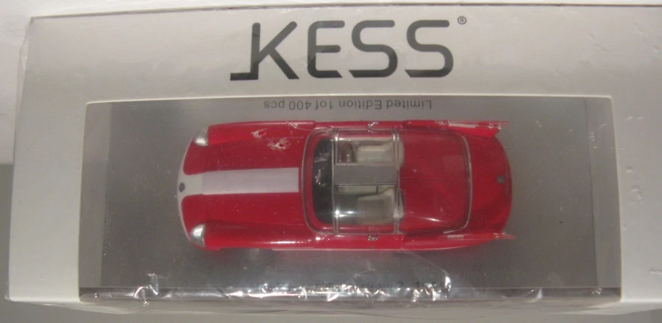Kess 1:43 KE43000320 Ltd Ed 1956 Red & White Pinin-Farina Alfa Romeo Super Flow - Image 2 of 3